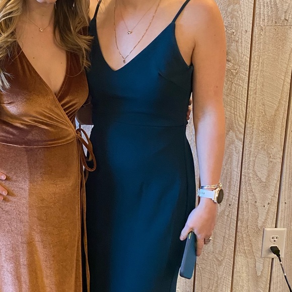 Lulus infinity glory forest green maxi dress - Picture 3 of 3